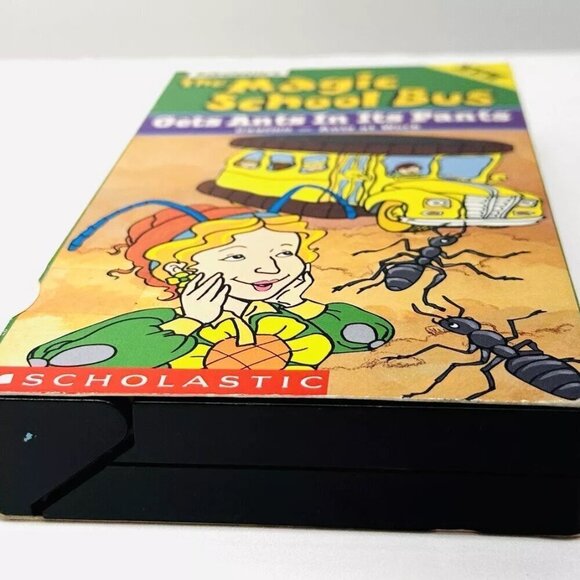 THE MAGIC SCHOOL BUS ANTS IN ITS PANTS Caution Ants at Work VHS Home Video Tape - Picture 3 of 6